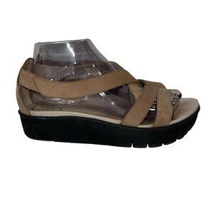 Abeo Tan Platform Sandals